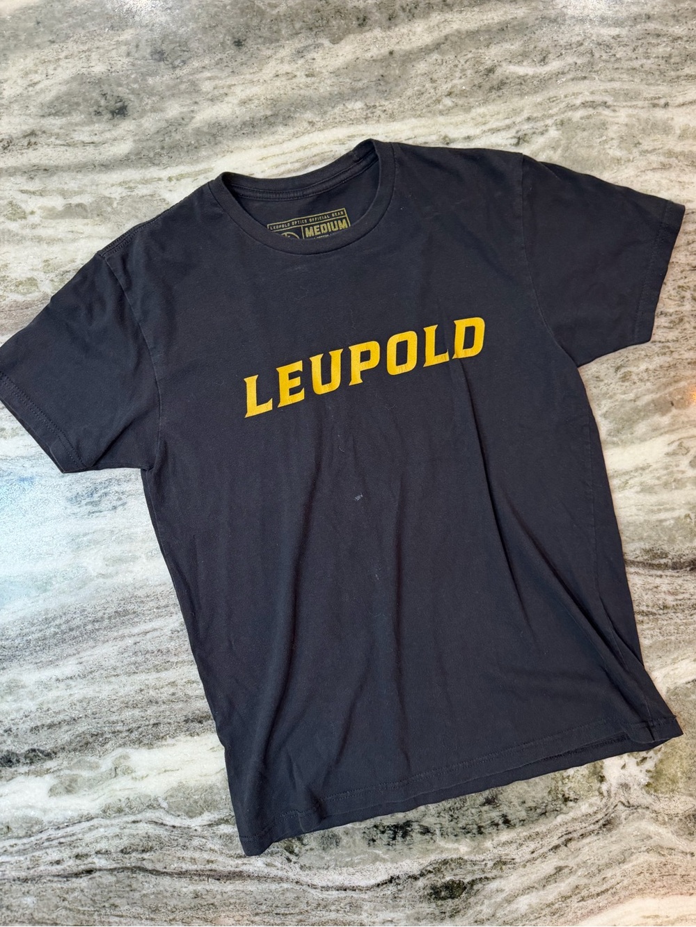 Leupold Optics Men's Black Logo Short Sleeve Tee
Medium